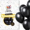 Balony Pastelowe Czarne 36cm 50szt [30 opakowań]